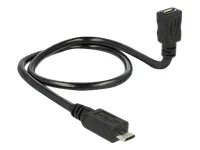 DELOCK Kabel USB 2.0 micro B St > Bu OTG