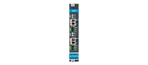 F676-OUT2-F16 – 2-Kanal HDMI über SFP+ MM/SM Glasfaser Ausgangskarte