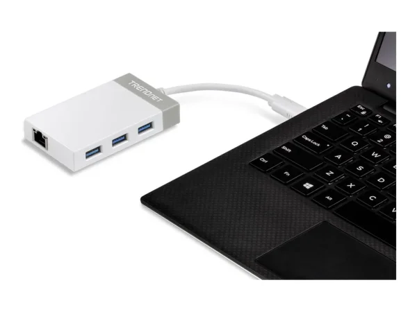 TRENDNET TUC-ETGH3 USB-C to Gigabit Hub