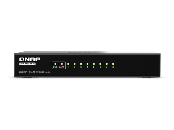 QNAP QSW-1108-8T-R2 8 port 2.5Gbps