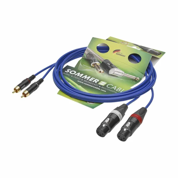 IC Onyx 2x0,25qmm, blau,  2,50m