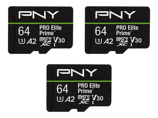 PNY microSD Pro Elite Prime 64GB TripleP