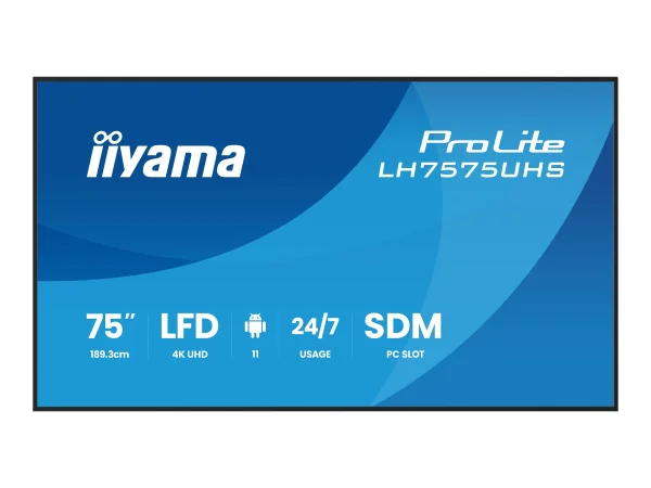 IIYAMA LH7575UHS-B2AG 190,5cm 3840x2160