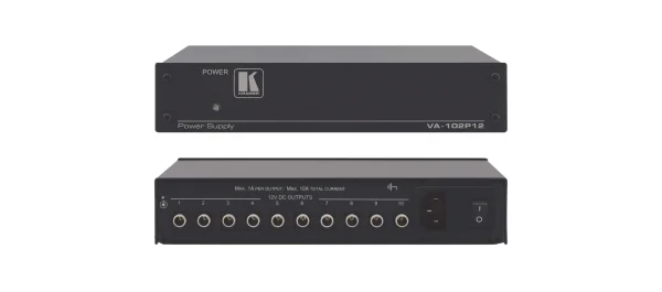 VA-102P12 – Netzteil mit 10 Ausgängen für 12 VDC