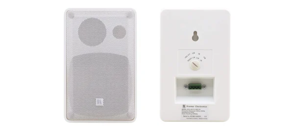 GALIL-4-O(PAIR)/WHITE – Zweiwege Aufbau-Lautsprecher 10 cm - Gehäuse weiß