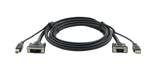 C-KVM/2-6 – KVM-Kabel DVI-D Dual-Link und USB (A-B)