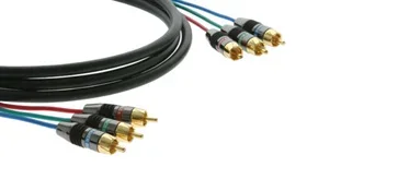 C-R3VM/R3VM-3 – 3x Cinch Mini Coax-Kabel (28 AWG) für Komponenten Video - 0.9 m