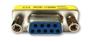 AD-D9F/D9F – 9−Pin Sub−D (DB9) Buchse auf 9−Pin Sub−D (DB9) Buchse (Gender Changer) 10er Packung