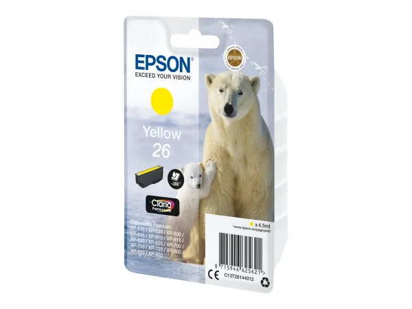 EPSON 3LB 26 ink cartridge yellow