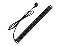 ROLINE 48,26cm-Steckdosenleiste 9fach 2m