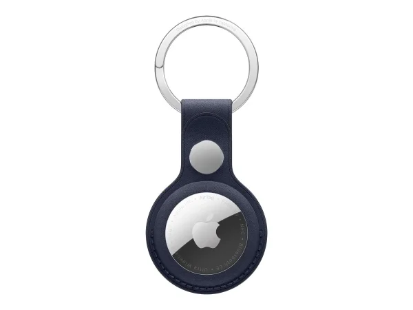 APPLE AIRTAG FINEWOVEN KEY RING NAVY