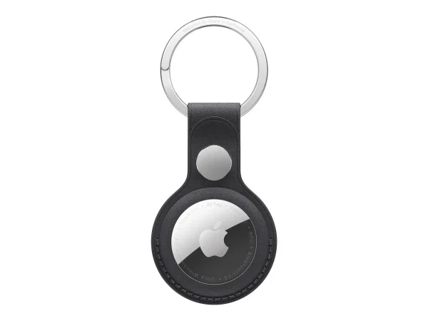 APPLE AIRTAG FINEWOVEN KEY RING BLACK