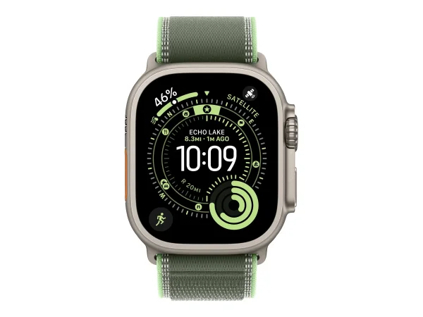 APPLE WATCH 49 GRN/NEON N TI TL M/L