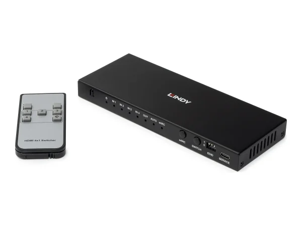 LINDY 4 Port HDMI 8K60 Switch mit eARC