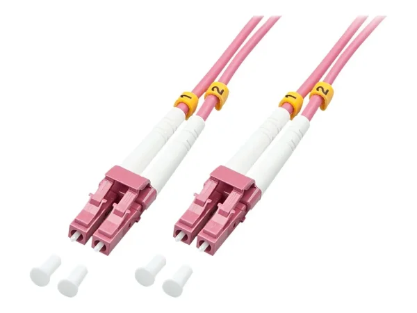 LINDY LWL-Duplexkabel LC/LC OM4 2m