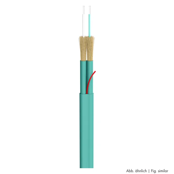 OCTOPUS LWL Breakout LSOH 4x50/125µ OM3