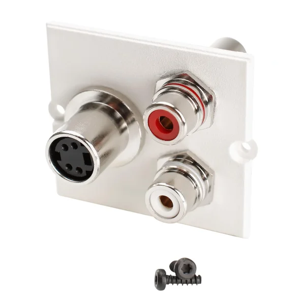 SYSWALL Frontpl.S-VHS+2xRCA<>S-VHS+2xRCA