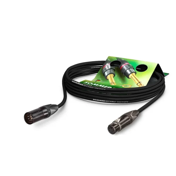 AES/EBU Binary 434, schwarz, 10,00m