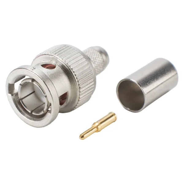 BNC-Crimpstecker 75 Ohm 1.2/5.0mm