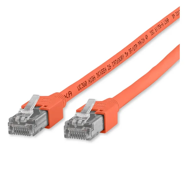 TPC CAT.5E/HIROSE RJ45<>RJ45 rot  1,00m