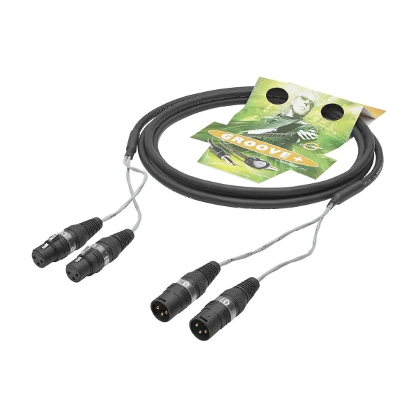 MICRO DUO ARAMID, 2x2x0,14qmm schwarz, 1