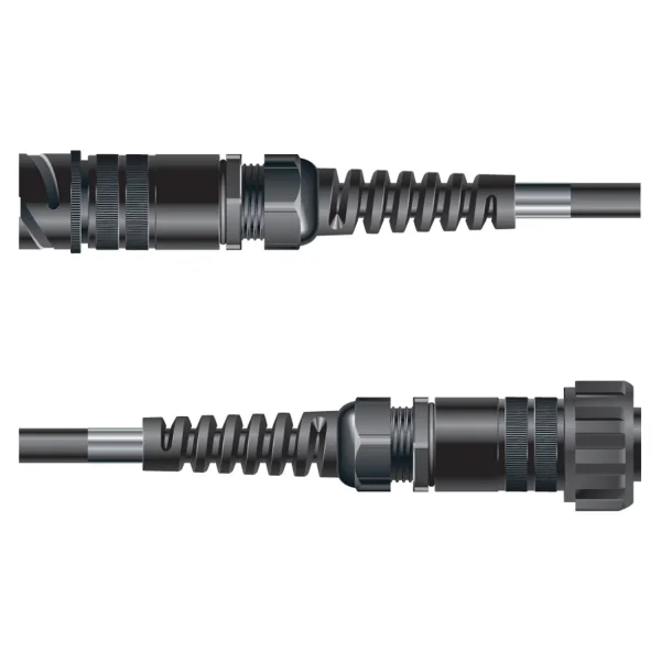 L/S Kabel Elephant, schwarz, 10,00m