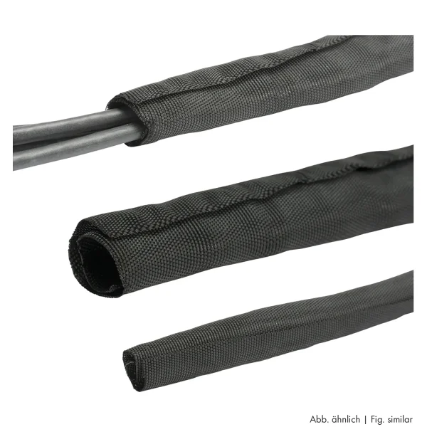 Geflechtschlauch drm 1,0 -1,4 cm, offen,