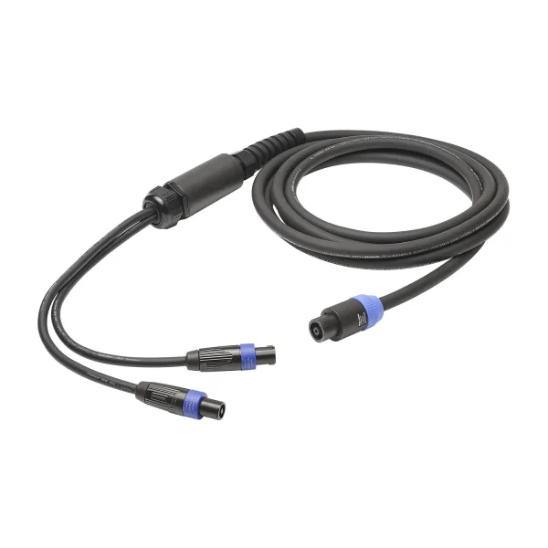 L/S Spleisskabel, schwarz, 20,00m