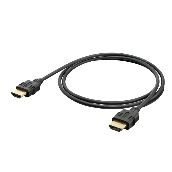 HICON HDMI Kabel, 18G UHD, 3.8mm,  2,00m