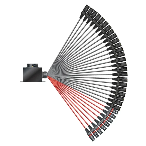 PC Isopod 2x0,22qmm,  1,20m, Spleisskabe