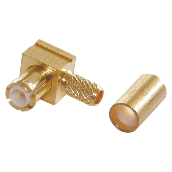MCX-Winkelkabelstecker vergold.f.RG316U