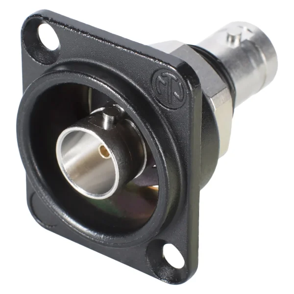 BNC-Durchgangsbuchse " D-Flansch" isol.