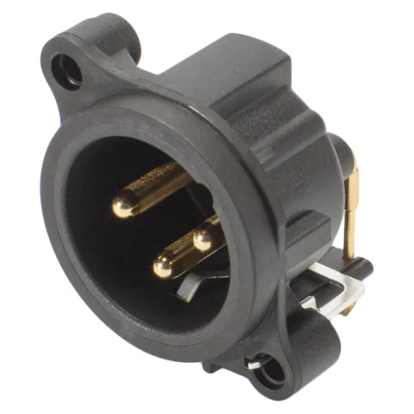 NEUTRIK XLR-Einbaustecker 3-pol A-Series