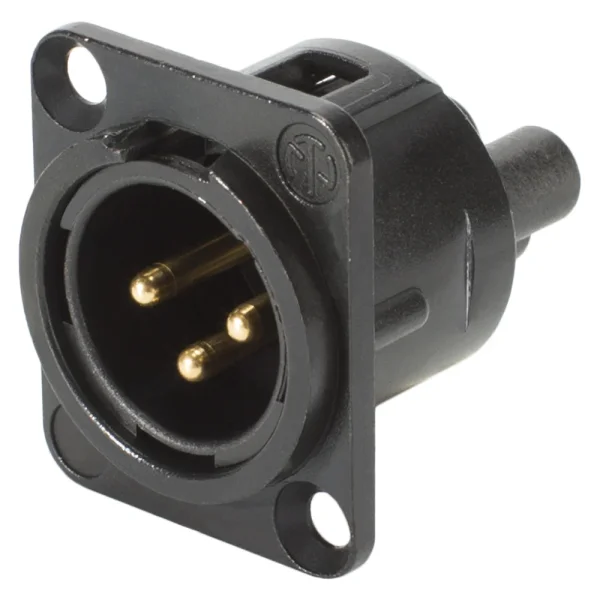 NEUTRIK XLR-Einbaustecker 3polig