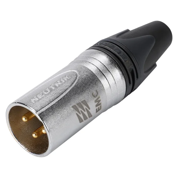 NEUTRIK XLR-Kabelst. 3pol, velvet chrome