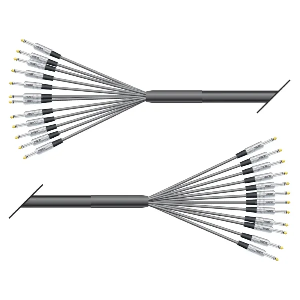 Multicorekabel Quantum, schwarz, 10,00m