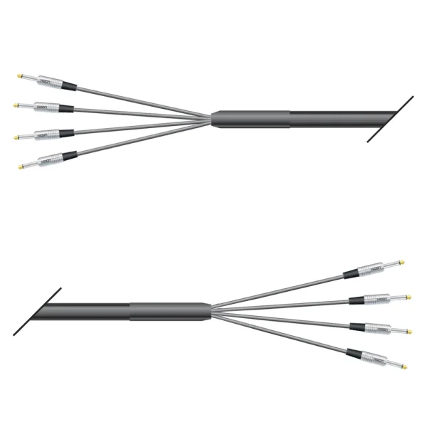 Multicorekabel Quantum, schwarz,  5,00m