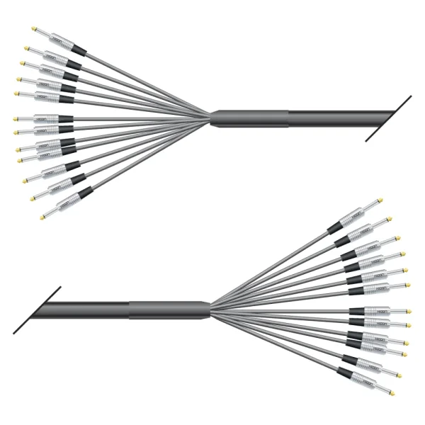 Multicorekabel Quantum, schwarz,  3,00m