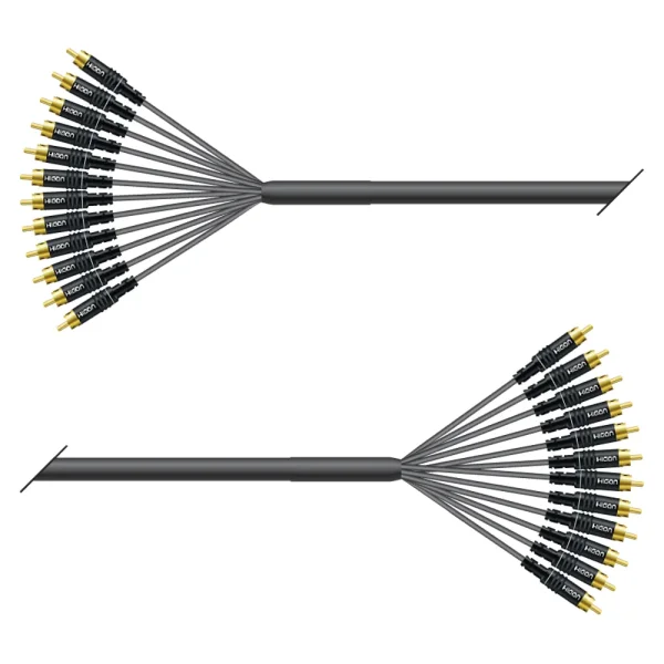 Multicorekabel Quantum, schwarz, 10,00m