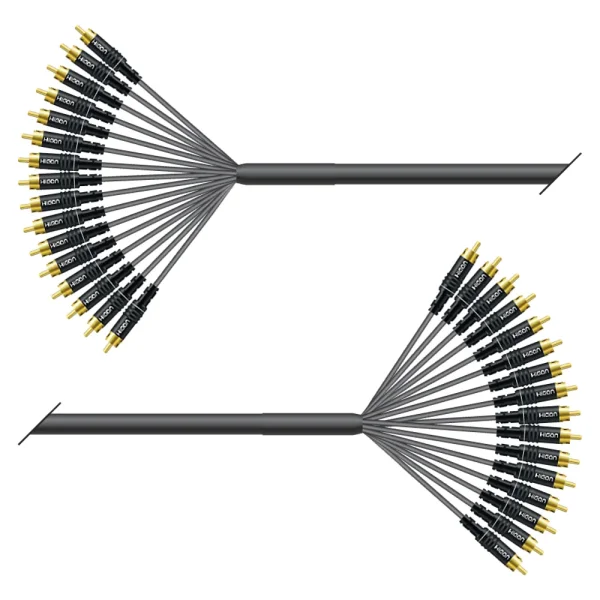 Multicorekabel Quantum, schwarz,  2,00m