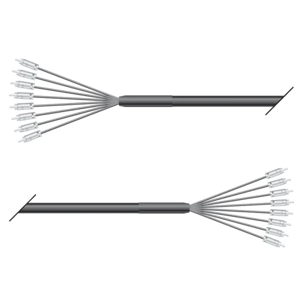 Multicorekabel Quantum, schwarz,  2,00m