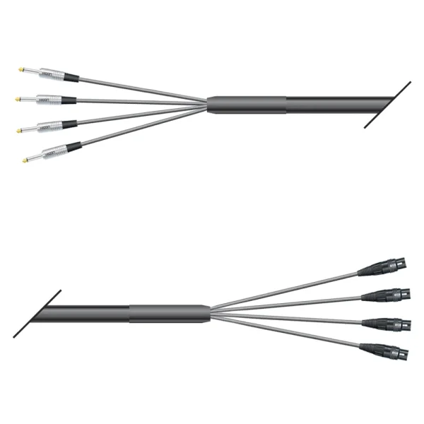 Multicorekabel Quantum, schwarz, 10,00m