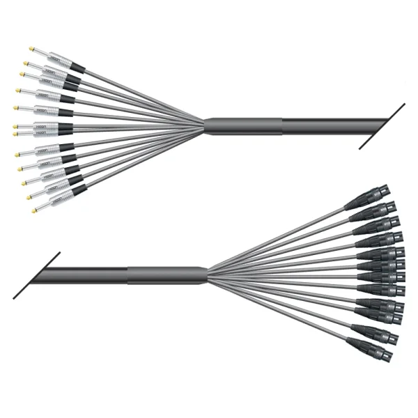 Multicorekabel Quantum, schwarz, 10,00m