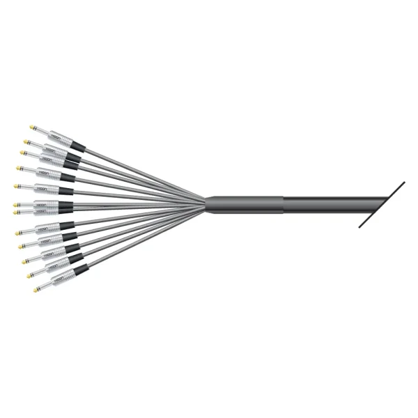 Multicorekabel Quantum, schwarz, 10,00m