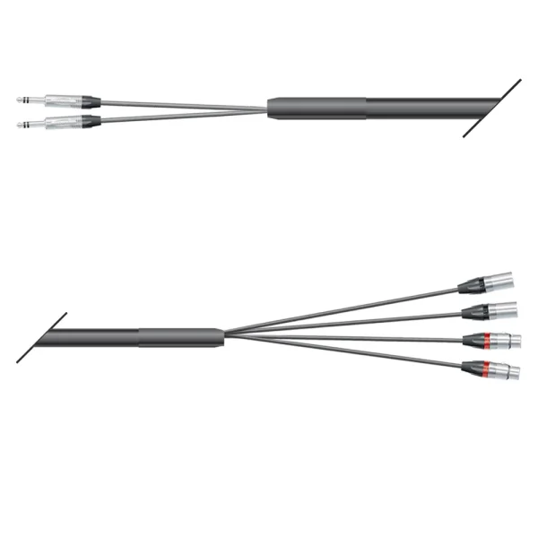 Multicorekabel Quantum, schwarz,  2,00m