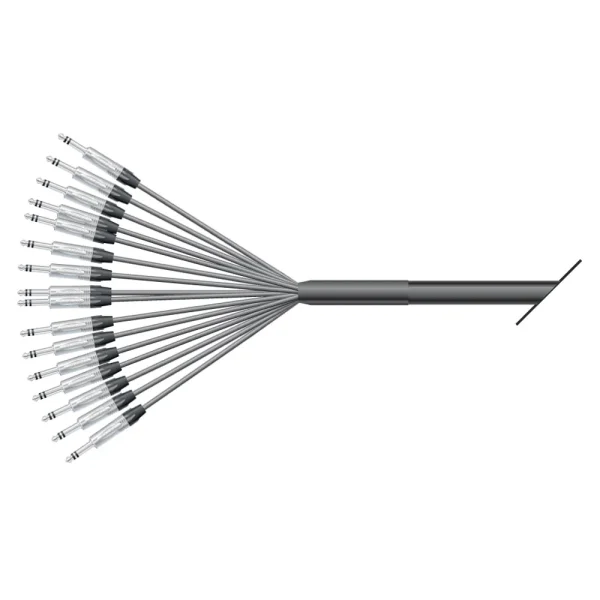 Multicorekabel Quantum, schwarz,  2,00m