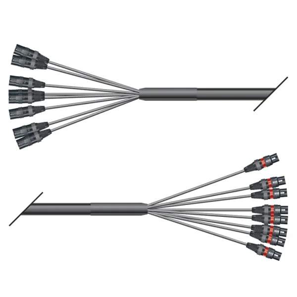 Multicorekabel Quantum, schwarz,  3,00m