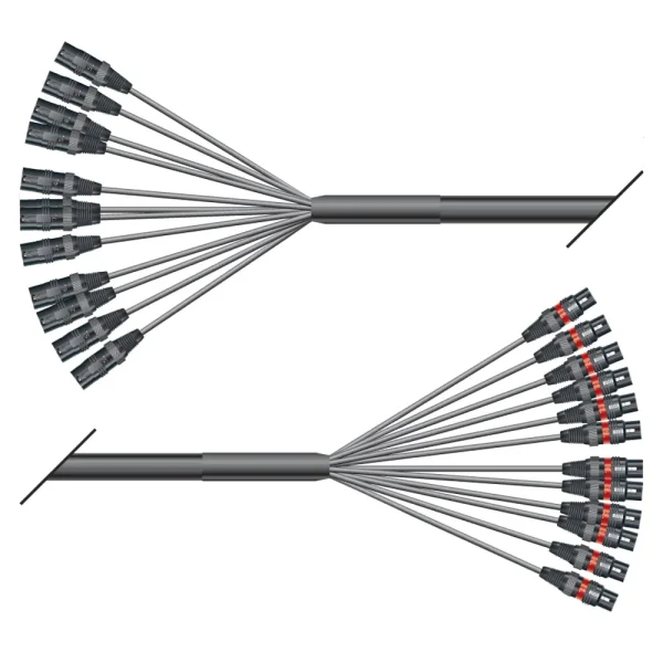 Multicorekabel Quantum, schwarz, 10,00m