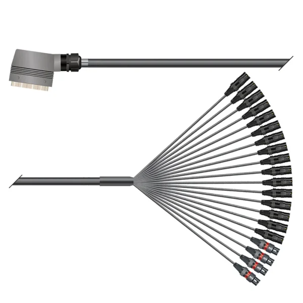 Multicorekabel Quantum, schwarz, 50,00m