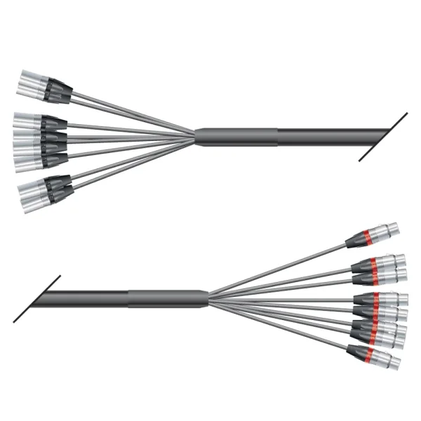 Multicorekabel Quantum, schwarz,  2,00m